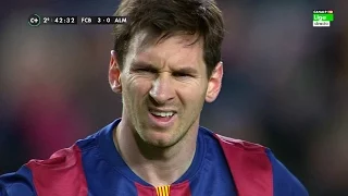 Lionel Messi vs Almeria (Home) 14-15 HD 720p (08/04/2015) - English Commentary