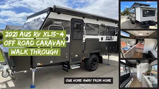 2021 AUSRV XL15-4 OFF ROAD CARAVAN WALK THROUGH