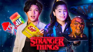 Eating Stranger Things Food For A Day! | Ranz and Niana