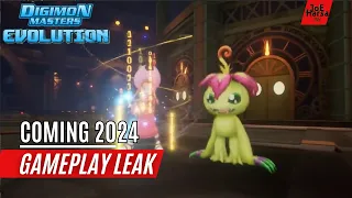 Digimon Masters Evolution Gameplay leak coming 2024