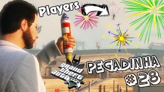 GTA V Online:  Pegadinhas #28 - Fingindo de Amigo para dar FELIZ ANO NOVO para Players [Prank]