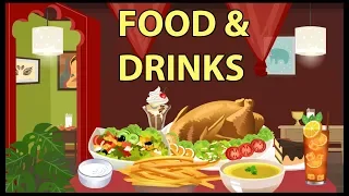 Food and drinks vocabulary