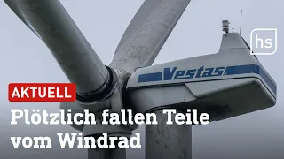 Bad König: Teile von rotierendem Windrad abgefallen | hessenschau