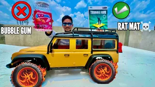 RC Traxxas Army Car Vs Monster Rat Trap Glue - Chatpat toy TV