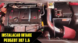 INSTALAÇAO INTAKE C.A.I PEUGEOT 307 1.6