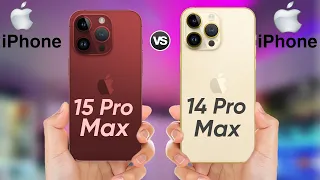 iPhone 15 Pro Max Vs iPhone 14 Pro Max | First Look Leaks | IT'S TIME!