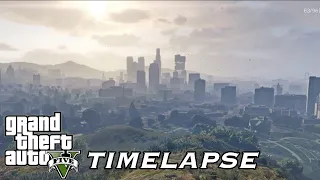 GTA 5 Timelapse | The Golden State of San Andreas (Los Santos / Blaine County)