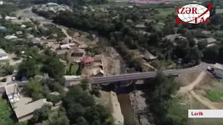 Lerik rayonunda Piran Hamarat Vijaker avtomobil yolunun yenidənqurmadan sonra açılışı olub