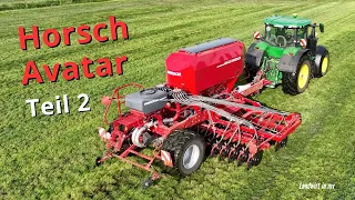 Product presentation Horsch Avatar part 2. How is the seed deposit in straw and in grassland?