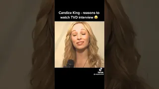 Candice Accola funny interview 😂