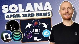 Solana Update 23rd April 2024: $SOL, Airdrops, Market Updates.