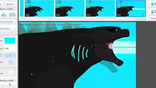 Godzilla Tutorial | Stick Nodes Animation | Roar + Atomic Breath |