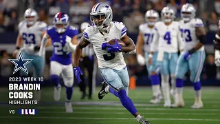 Brandin Cooks best catches from 173-yards | Week 10 | #NYGvsDAL | Dallas Cowboys 2023