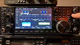 Weak signal reception –  Icom IC 7610 transceiver