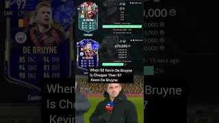 When 98 Kevin De Bruyne Level Up Card Is Cheaper Than His TOTY In FIFA 23 Ultimate Team