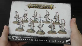 Lumineth Realm-Lords - Vanari Auralan Sentinels - Unboxing (AoS)