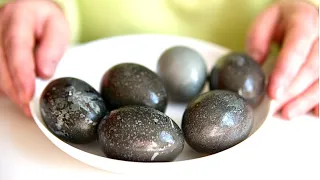 Space eggs. How to paint Easter eggs in an original way without any chemistry 2023