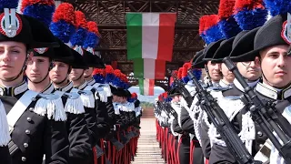 Cerimonia di giuramento e conferimento alamari Allievi Marescialli 11° Corso Triennale Carabinieri