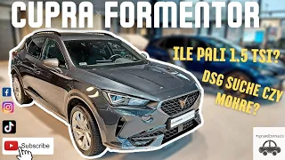 Cupra Formentor 1.5 TSI 150KM DSG - czy warto ją kupić? Jaki ma automat? Ile spali? Test Recenzja PL