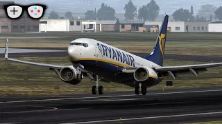 X Plane 11 | Ryanair | Chania ✈ Paphos | ZIBO Mod 737-800