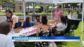 Kamaaina Sunday at Iolani Palace debuts new workshop series