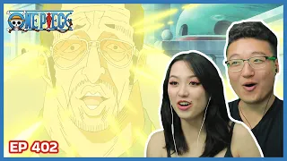 KIZARU'S DEVIL FRUIT POWERS?! HOLY SH**!! | One Piece Episode 402 Couples Reaction & Discussion