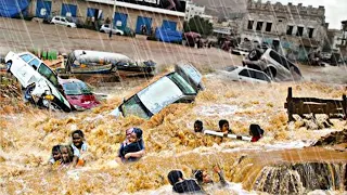 Russia is End ! Very Big Flooding Demolished Buildings & Cars ! Russia floods 2023