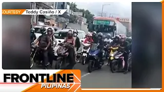 Video ng pinahintong mga motorista dahil tatawid umano si VP Sara, viral online