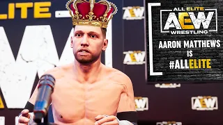 I Quit WWE and Signed with AEW!! (AEW: Fight Forever Road To Elite)