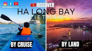 Halong Bay: Cruise & Land Adventures in Vietnam with Kids // 🇻🇳 Vietnam Travel Guide and Vlog