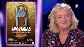 Charlotte de Turckheim - On n'est pas couché 18 novembre 2017 #ONPC