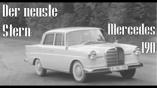 Autotest 1961 :  Mercedes 190 (W110 Kleine Heckflosse) IAA Neuvorstellung