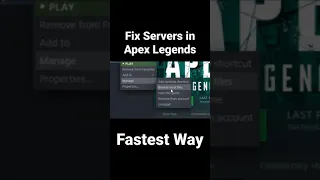 How to fix servers in Apex Legends