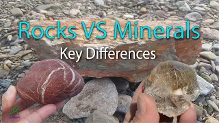 Difference Between Rocks & Minerals | Rocks VS Minerals