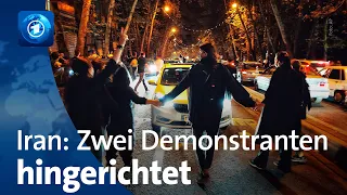 Zwei weitere Demonstranten im Iran hingerichtet