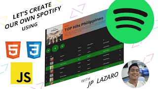 Let's build Spotify  using HTML CSS and JS [tagalog]