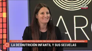 Catalina Hornos: "Lo que te saca de la pobreza el acceso a la salud y a la educación"