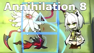 [Arknights] Annihilation 8 - 4op clear (Watery Tidehollow)