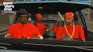 Bloods vs Crips Drive Thru & Drive By Missions in GTA San Andreas (Real Gangs)