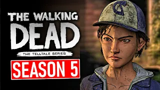 Telltale's The Walking Dead GAME Season 5 Update! (Telltale's The Walking Dead Games Future Update)