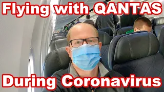 Flying with Qantas during COVID-19 pandemic - Sydney to Melbourne 4K economy trip report.