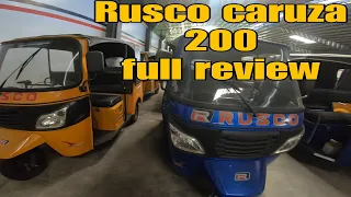 Rusco Caruza 200,Multicab 4×4,FB type,piaggio 230,mini van