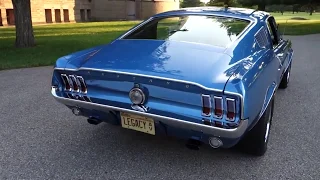 1967 Ford Mustang GT Fastback Exhaust Sound