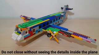 Lego passenger plane