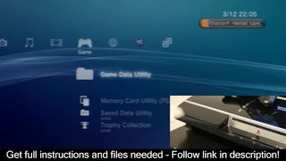 How to Jailbreak PS3 - Video Tutorial 2014 - 3.55 OFW to 4.70 CFW [HD] Easy modding !