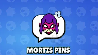 Mortis Animated Pins In Brawl Stars