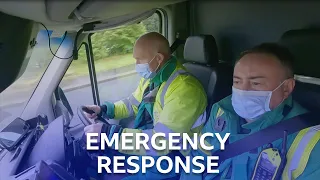 Attending A Car Accident | Paramedics On Scene | BBC Scotland