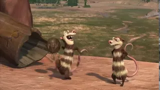 Ice Age: Crash and Eddie funny scenes