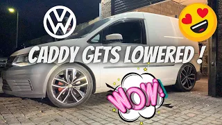 VW MK4 Caddy Gets Lowered