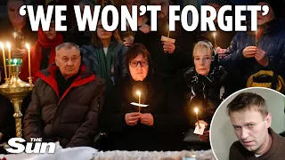 ‘Murdered’ Russian opposition leader Alexei Navalny laid to rest in Moscow under cops’ gaze